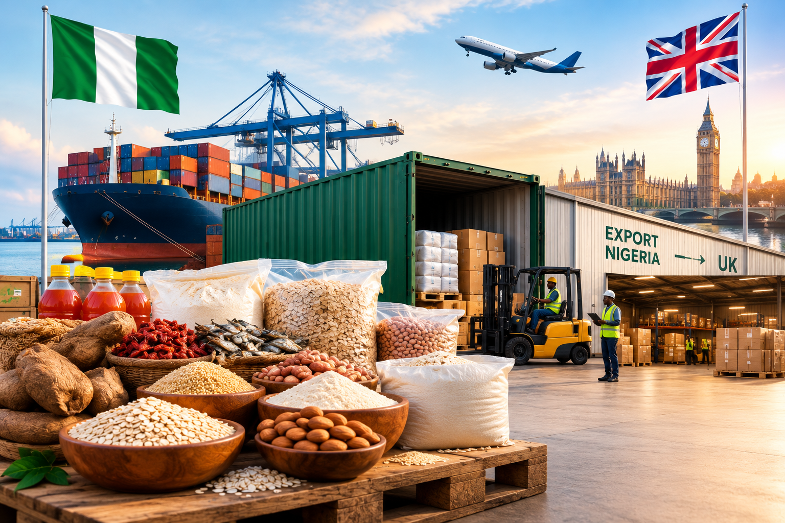 Export of Nigerian food products to the UK